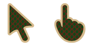 Gucci Pattern Cursor - Windows Cursors - Sweezy Cursors