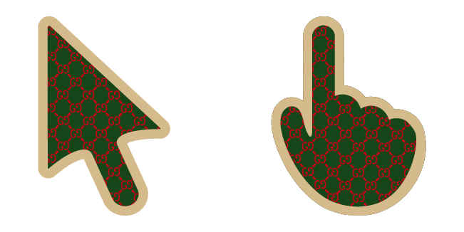 Gucci Pattern Cursor - Windows Cursors - Sweezy Cursors