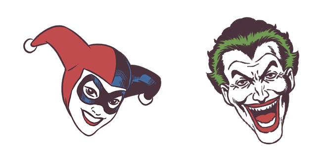 harley quinn joker custom cursor