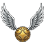 Harry Potter Elder Wand & Golden Snitch