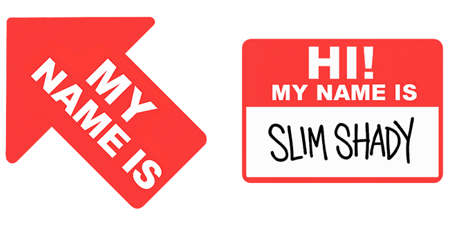hi my name is slim shady custom cursor