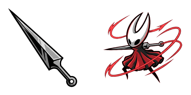 hollow knight hornet and needle weapon custom cursor