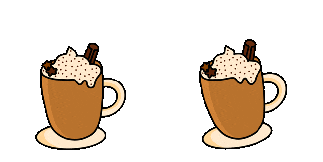 hot cocoa animated custom cursor