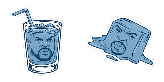 ice cube funny meme custom cursor