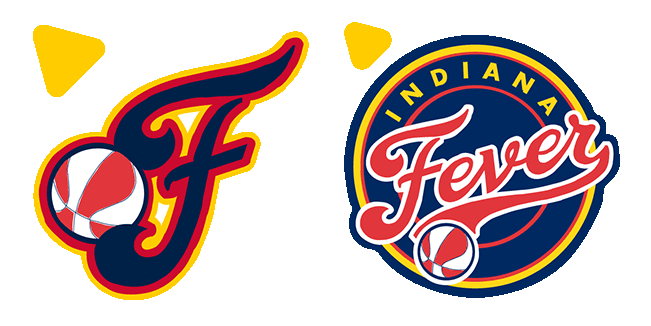 indiana fever logo animated custom cursor