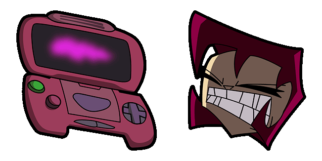 invader zim gaz membrane animated custom cursor.gif