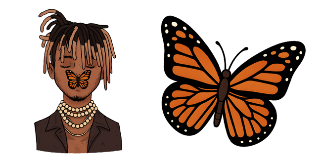 juice wrld butterfly custom cursor