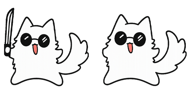 jujutsu kaisen gojo cat sword custom cursor