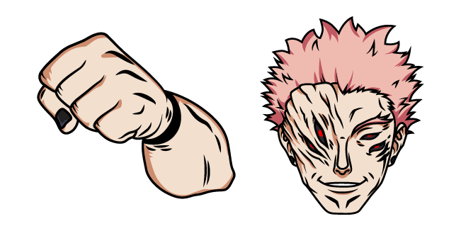 Jujutsu Kaisen Sukuna True Form Cursor - JJK Cursors - Sweezy