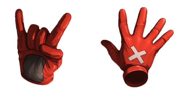 kaws rock hand custom cursor