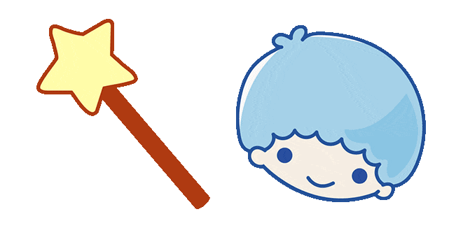 little twin stars kiki wand animated custom cursor