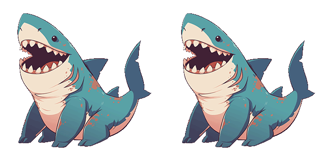 marvel jeff the land shark animated custom cursor