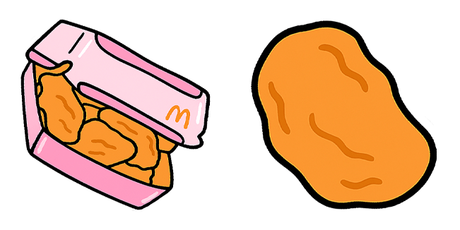 mcdonalds chicken mcnuggets custom cursor