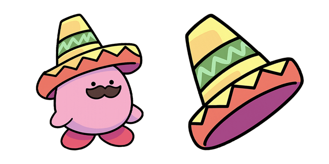 mexican kirby sombrero custom cursor