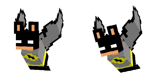 Minecraft Batman Bat Cursor - Minecraft Cursors - Sweezy Cursors