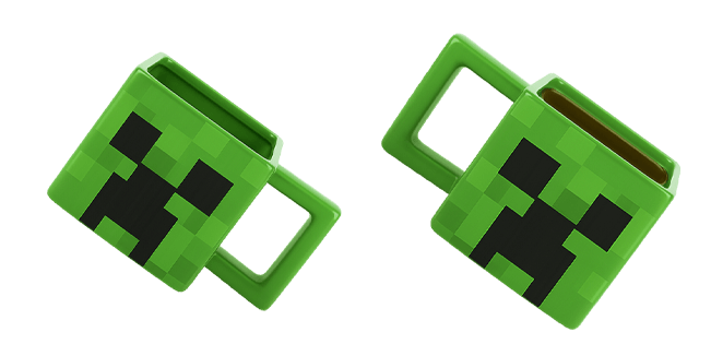 minecraft creeper cup custom cursor
