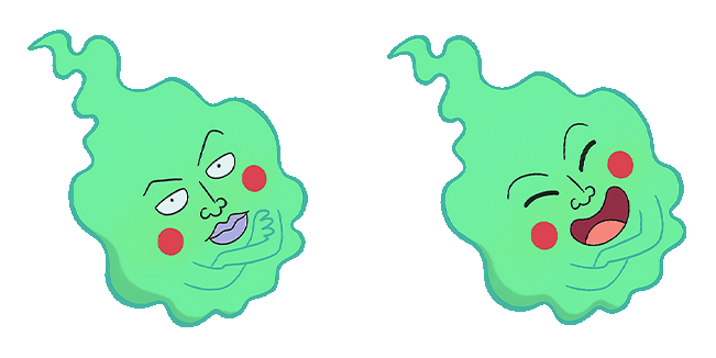 mob psycho 100 dimple animated custom cursor