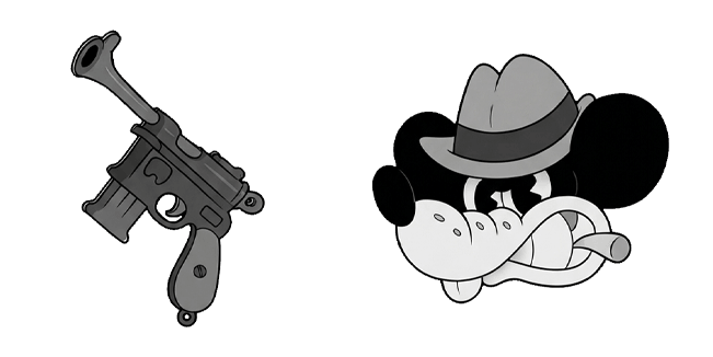 mouse p i for hire custom cursor