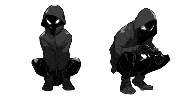mysterious spider man noir custom cursor