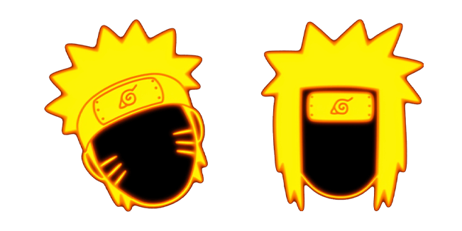 naruto & minato glowing chakra custom cursor