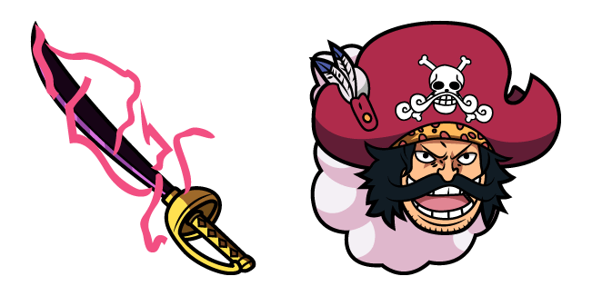 One Piece Big Mom Pirates Jolly Roger Animated Cursor - Sweezy