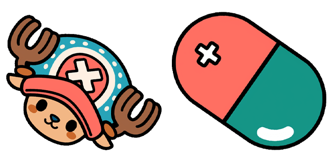 one piece tony tony chopper and medical capsule custom cursor
