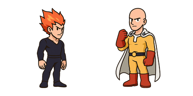 one punch man garou vs saitama custom cursor