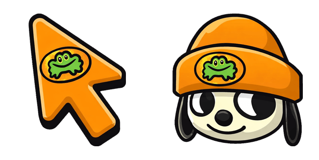 parappa the rapper orange arrow custom cursor
