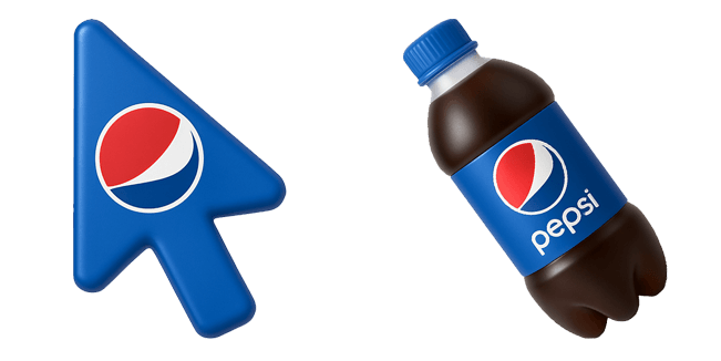pepsi 3d custom cursor