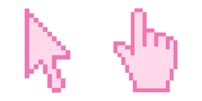 pinky pixel custom cursor