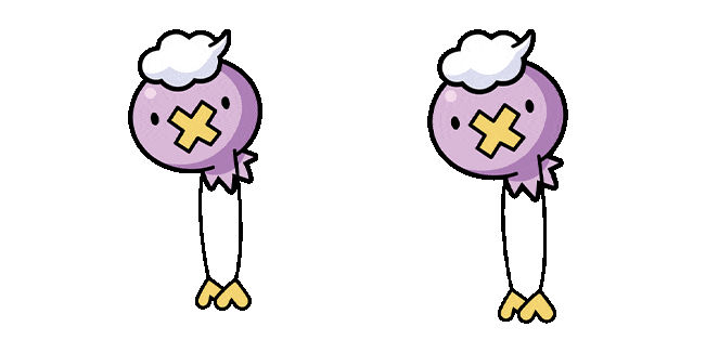 pokemon drifloon animated custom cursor
