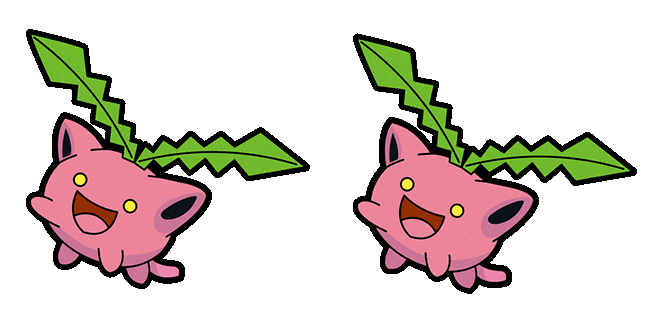 pokemon hoppip animated custom cursor