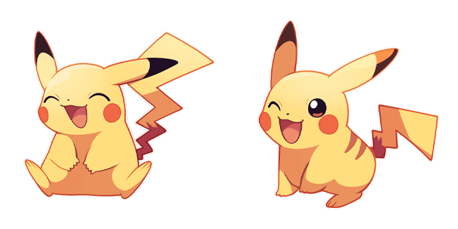 pokemon pikachu jolly custom cursor