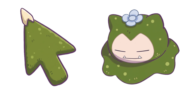 pokémon pokopia mosslax custom cursor