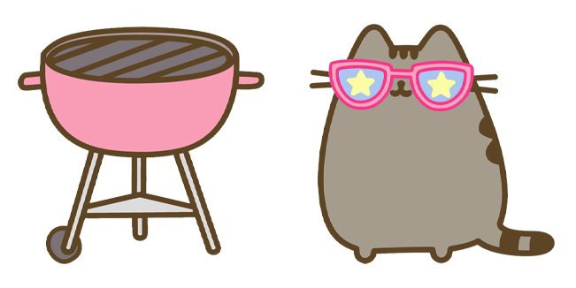 pusheen bbq custom cursor