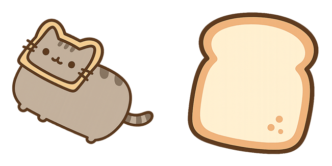 pusheen bread custom cursor