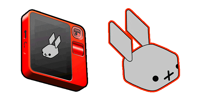rabbit r1 animated custom cursor