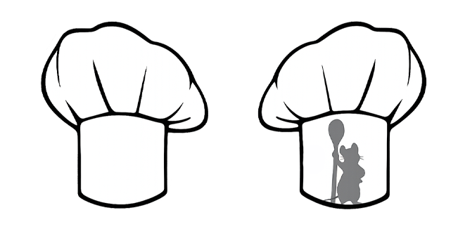 ratatouille chef's hat custom cursor