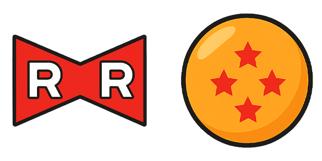 red ribbon army & 4 star dragon ball custom cursor