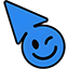 Regular Blue Arrow Happy & Sad Smile