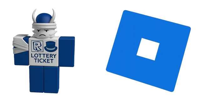 roblox blue lottery ticket avatar character custom cursor