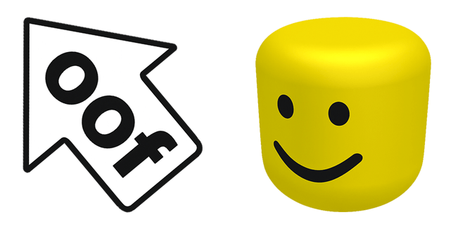 Roblox Blue & Red Visor Cursor - Sweezy Custom Cursors