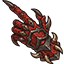 RPG Demon Hand & Red Rune Crystal