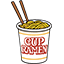 Sakamoto Days Ramen Cup & Taro