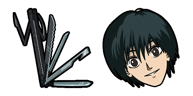 sakamoto days yoichi nagumo multitool animated custom cursor