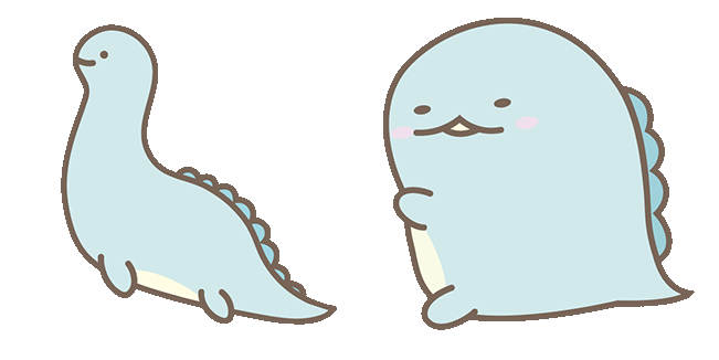 san x sumikko gurashi tokage mom animated custom cursor