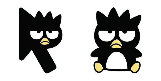 sanrio black badtz maru arrow custom cursor
