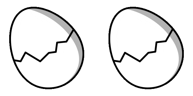 sanrio gudetama in eggshell animated custom cursor