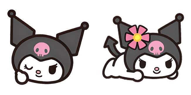 Sanrio Winking Kuromi Cursor - Sanrio Cursors - Sweezy Cursors