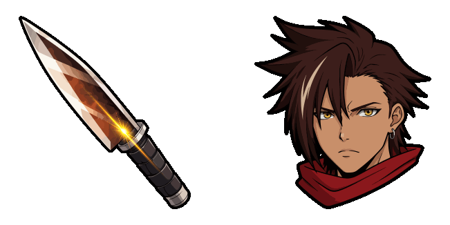 sentenced to be a hero xylo forbartz & knife animated custom cursor